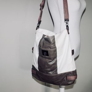 BCBG White & Tan Purse!